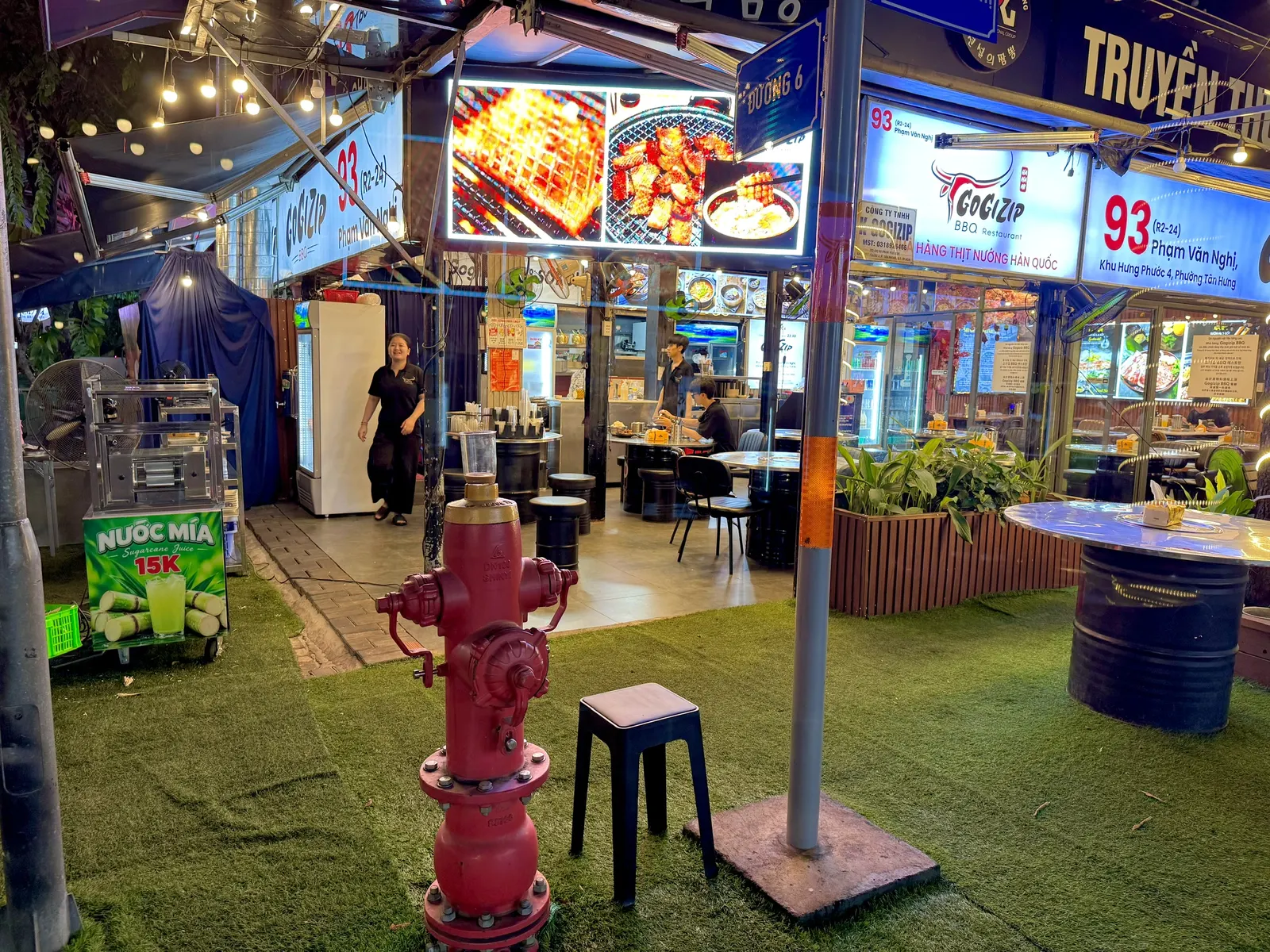 Khu ngoài trời Gogizip BBQ