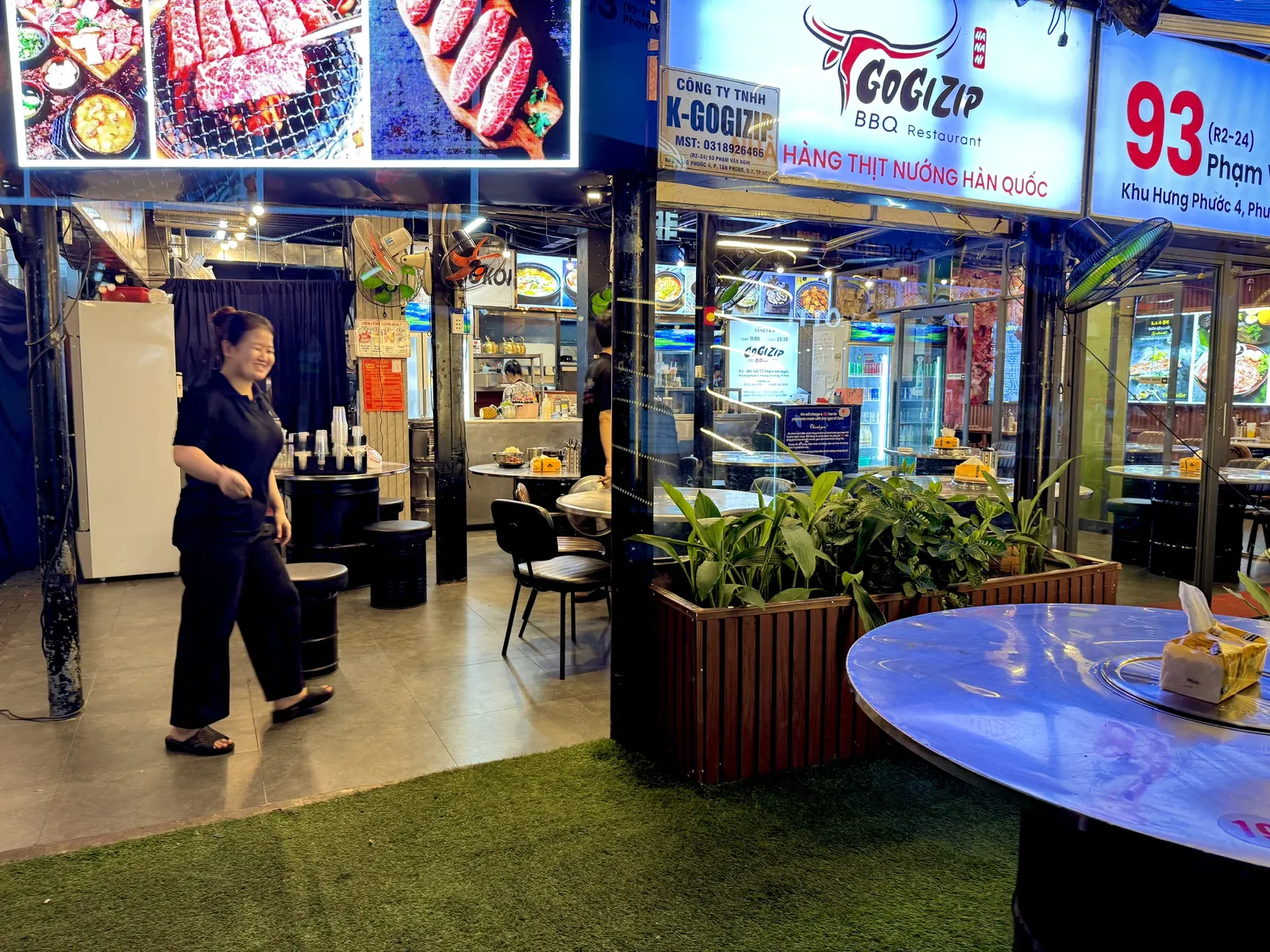 Khu ngoài trời Gogizip BBQ