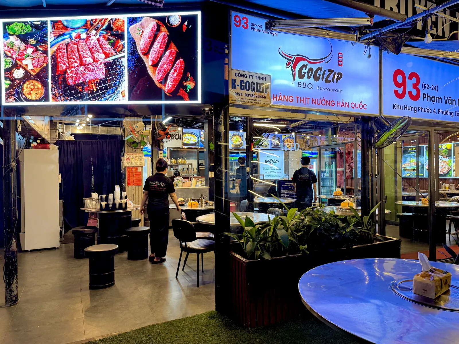 Khu ngoài trời Gogizip BBQ