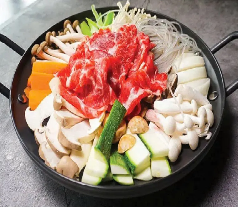 Lẩu bò nấm
