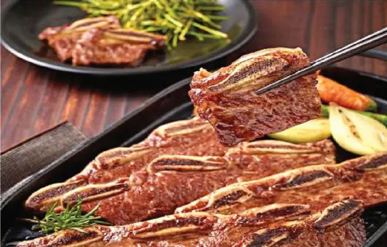 Sườn bò LA ướp sốt