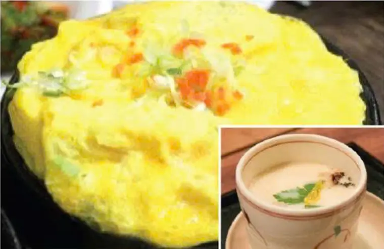 Trứng hấp Hàn Quốc tặng kèm